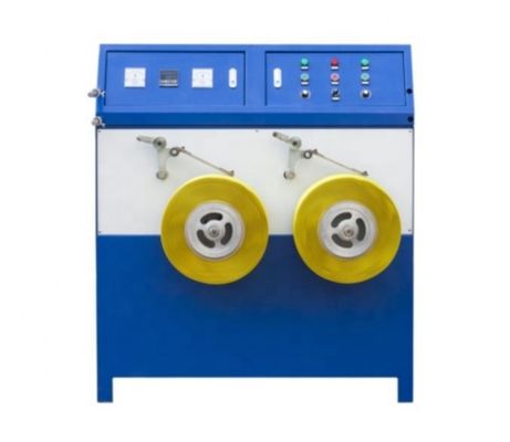 قیمت خوب نیمه اتوماتیک PP بسته بندی بند باند پیچ ماشین دو طرفه ایستگاه بند پیچ آنلاین