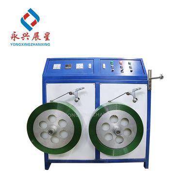 قیمت خوب دستگاه بازپرداخت رشته های PET با ایستگاه دوگانه اتوماتیک با ثبات بالا برای کارخانه تولید آنلاین