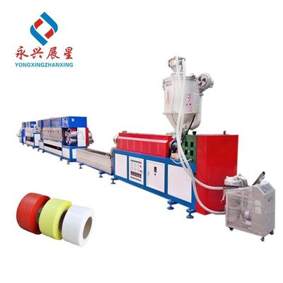 قیمت خوب خط تولید تسمه PP با دقت بالا و تک پیچ اکسترودر پلاستیک ISO9001/2015 ابعاد L30*W1.5*H3.5M آنلاین