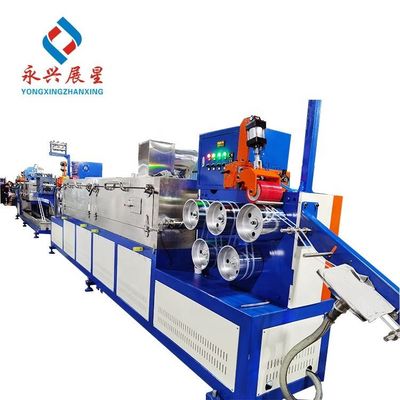 قیمت خوب 2-خط PP پلاستیک کمربند Extruders خط تولید برای ساخت بسته بندی کمربند باند پیچ قطر 75mm آنلاین