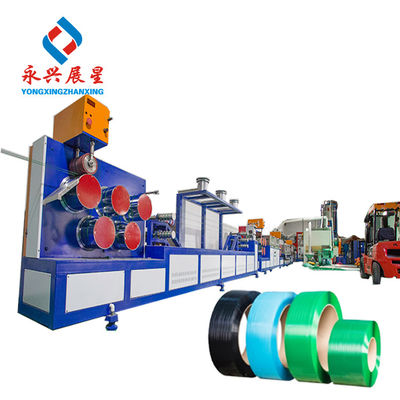 قیمت خوب 19000 کیلوگرم وزن 90 میلی متر قطر پیچ PET Extrusion خط تولید نوار پلاستیکی برای کاربردهای سنگین آنلاین