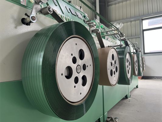 دستگاه جمع‌کننده تسمه PET با قطر داخلی 400 میلی‌متر و ظرفیت قرقره 10-70 کیلوگرم