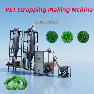 قیمت خوب خط تولید تسمه باند حیوان خانگی با کشش قوی اکسترودر تک پیچ آنلاین