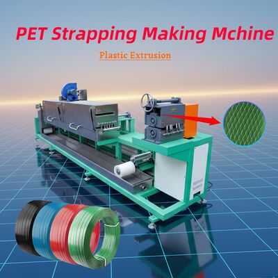 قیمت خوب دستگاه ساخت نوار PET با ویژگی خنک کننده اکستروژن کشش کشش تنظیم گچکاری و خنک کننده ثانویه آنلاین
